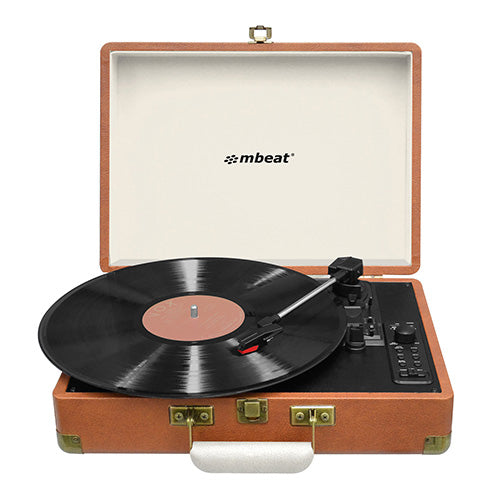 (LS) mbeat® Woodstock Retro Turntable Recorder with Bluetooth & USB Direct